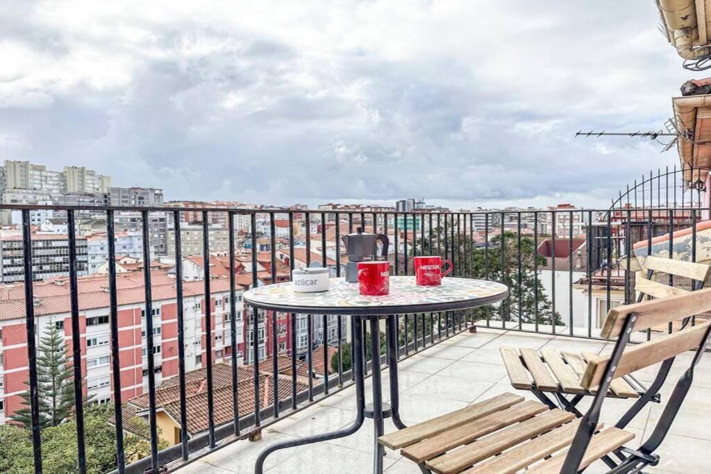 Acogedor Loft Con Vistas A La Ciudad Leilighet Santander Eksteriør bilde